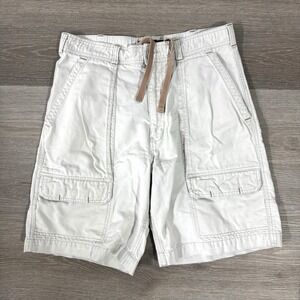 Vintage American Eagle Outfitters Khaki 9" Cargo Shorts Men's Size 32